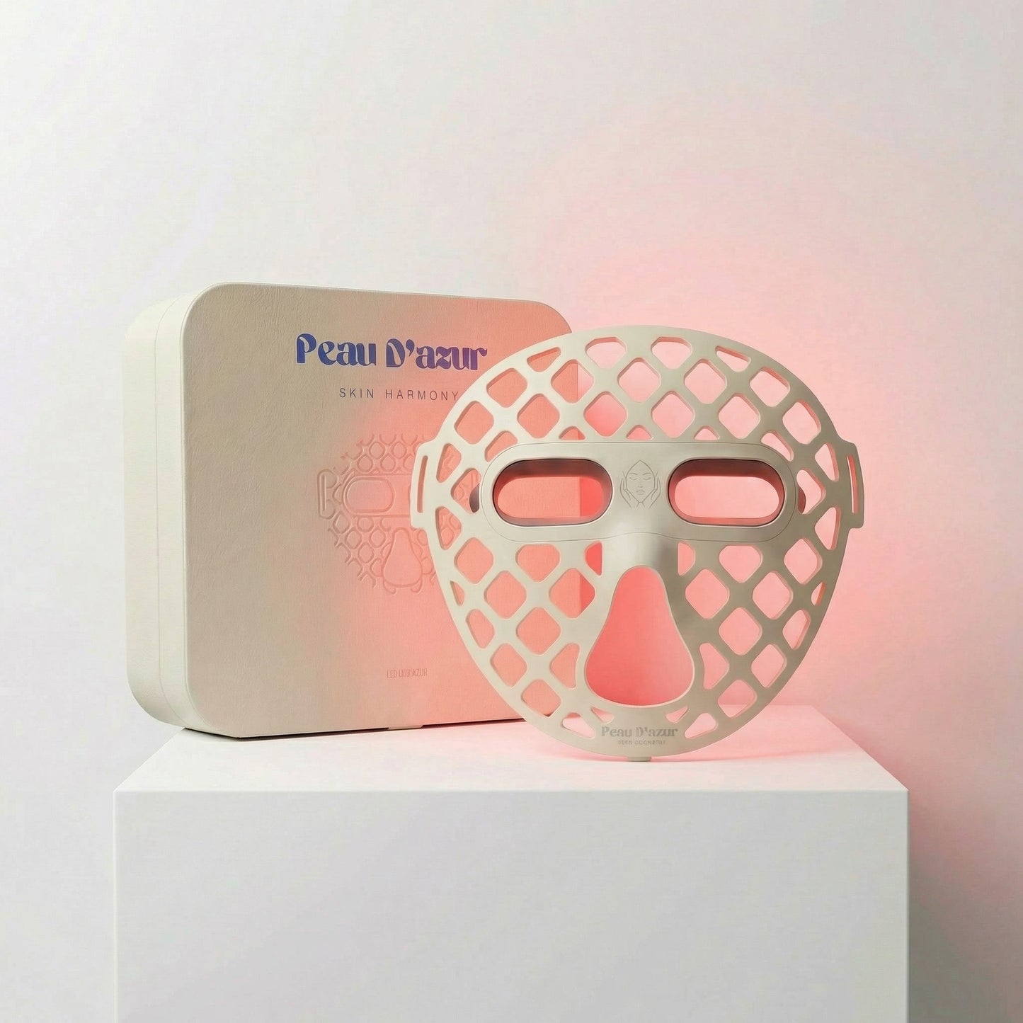 Masque LED Visage Skin Harmony™ | Anti-Âge, Anti-Imperfections & Éclat – Peau d’Azur